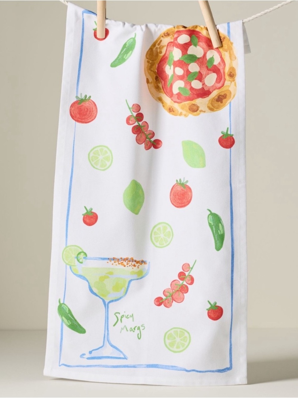 Anthropologie Margs on Margs Bar Towel , NWT
